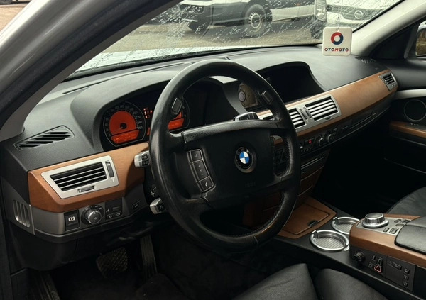 BMW Seria 7 cena 37999 przebieg: 205975, rok produkcji 2006 z Wadowice małe 562